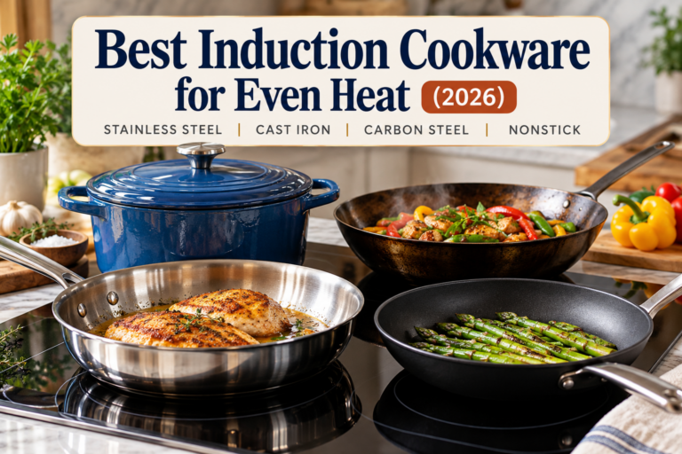 Best Induction Cookware for Even Heat (2026)